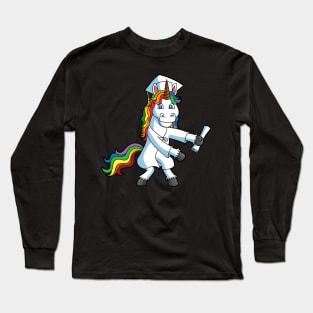 Class of 2019 Graduation Flossing Unicorn Long Sleeve T-Shirt